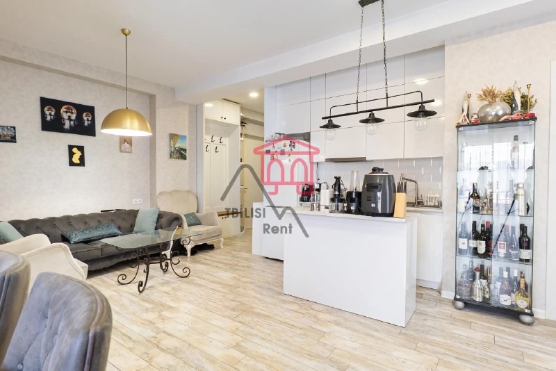 A bright apartment with a panoramic view is for sale in the Saburtalo District. The apartment is ready to move in and is suitable for rental investment. — фото 1