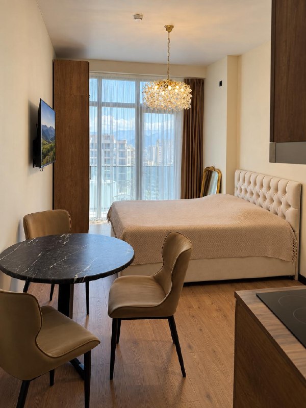 Продаётся студия в La Batumi Familia в 400 метрах от моря с видом на горы — фото 1